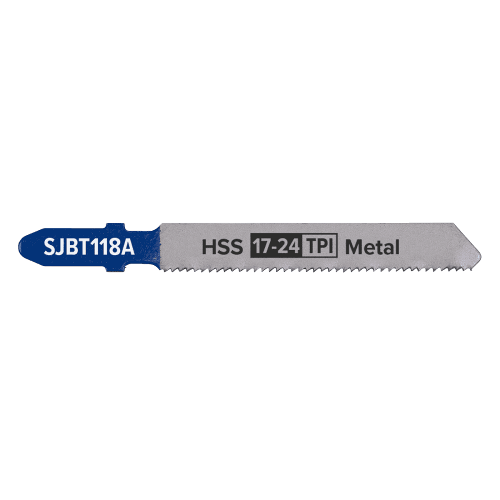 Jigsaw Blade Metal 92mm 17-24tpi - Pack of 5 Model No-SJBT118A