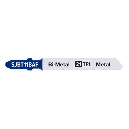 Jigsaw Blade Metal 75mm 21tpi - Pack of 5 Model No-SJBT118AF