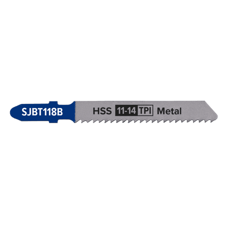 Jigsaw Blade Metal 92mm 11-14tpi - Pack of 5 Model No-SJBT118B
