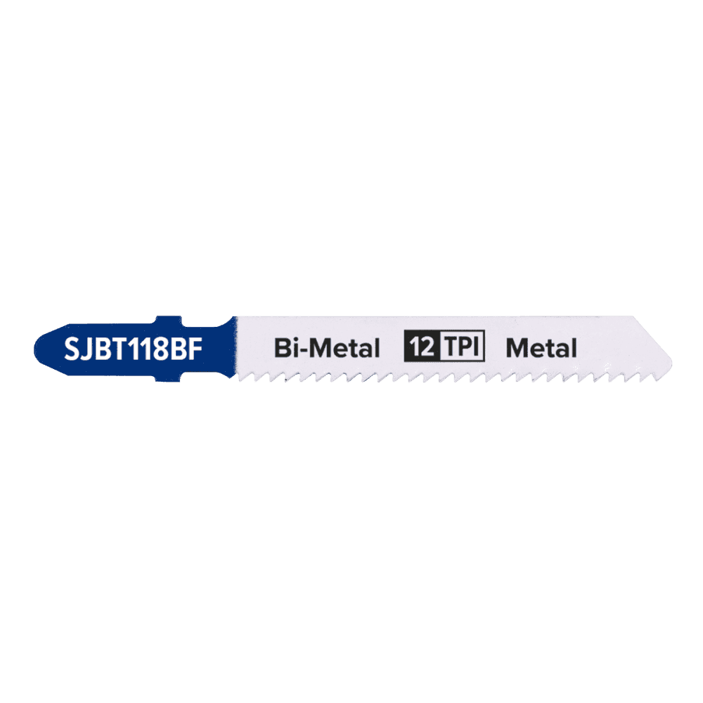 Jigsaw Blade Metal 75mm 12tpi - Pack of 5 Model No-SJBT118BF