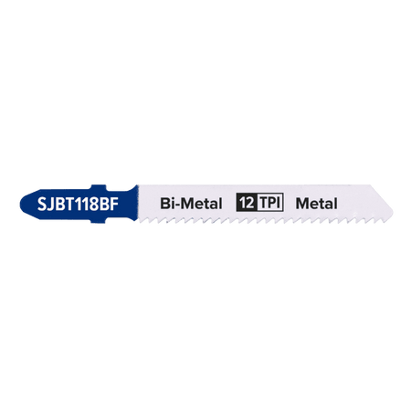Jigsaw Blade Metal 75mm 12tpi - Pack of 5 Model No-SJBT118BF