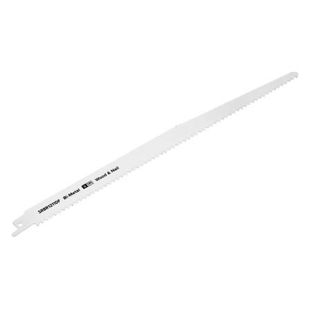 Reciprocating Saw Blade Wood & Nail 300mm 6tpi - Pack of 5 Model No-SRBR1211DF