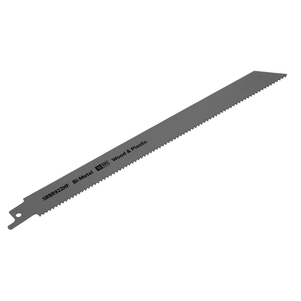 Reciprocating Saw Blade Wood & Plastics 230mm 10tpi - Pack of 5 Model No-SRBR922HF