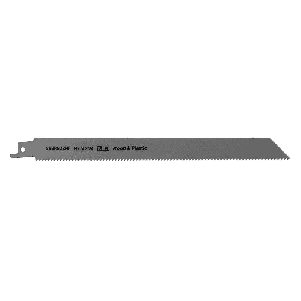 Reciprocating Saw Blade Wood & Plastics 230mm 10tpi - Pack of 5 Model No-SRBR922HF