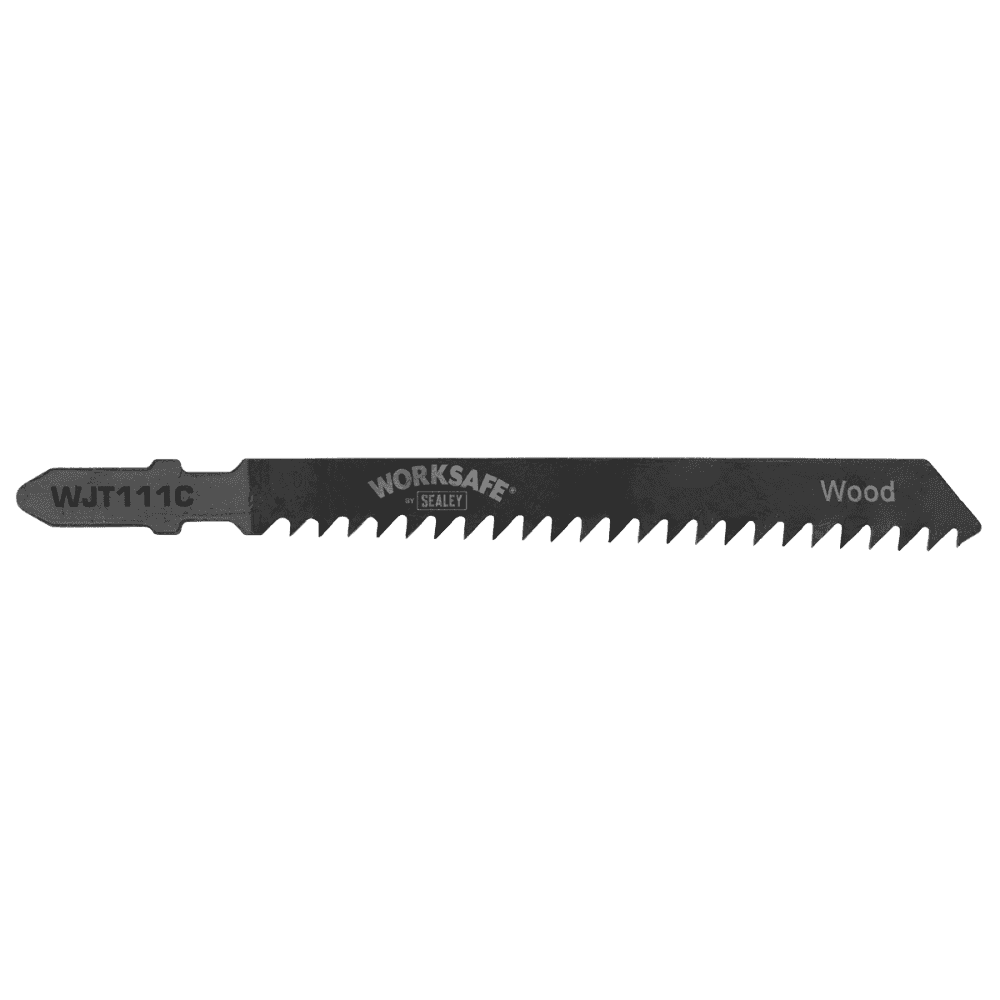 Jigsaw Blade Soft Wood & Plastics 75mm 9tpi - Pack of 5 Model No-WJT111C
