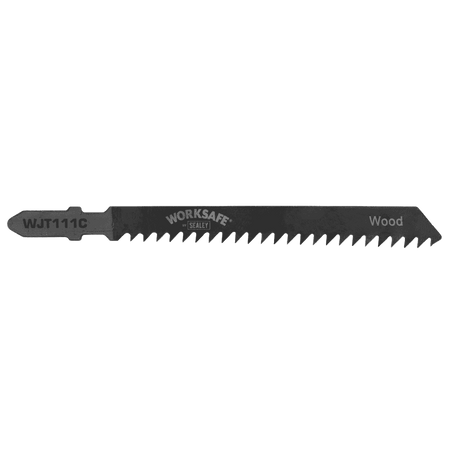 Jigsaw Blade Soft Wood & Plastics 75mm 9tpi - Pack of 5 Model No-WJT111C