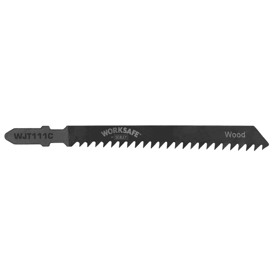 Jigsaw Blade Soft Wood & Plastics 75mm 9tpi - Pack of 5 Model No-WJT111C