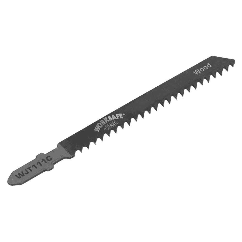 Jigsaw Blade Soft Wood & Plastics 75mm 9tpi - Pack of 5 Model No-WJT111C