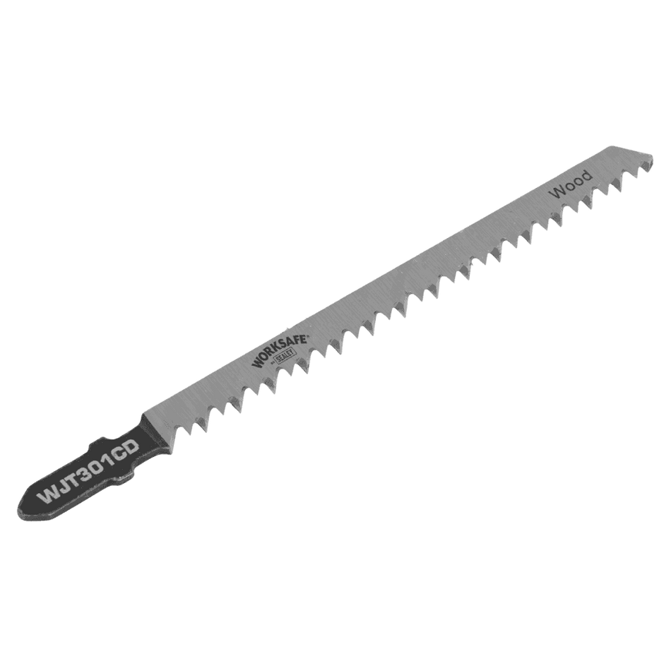 Jigsaw Blade Wood & Plastics 90mm 8tpi - Pack of 5 Model No-WJT301CD