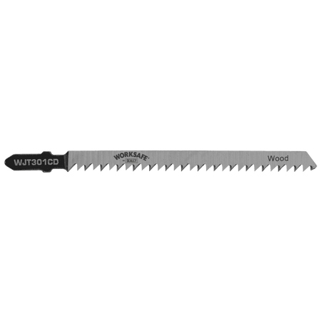 Jigsaw Blade Wood & Plastics 90mm 8tpi - Pack of 5 Model No-WJT301CD