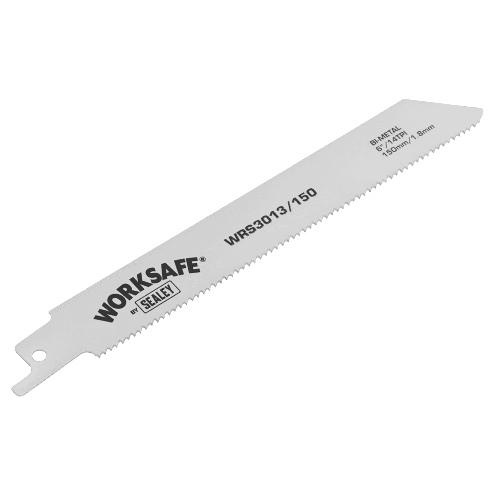 Reciprocating Saw Blade 150mm 14tpi - Pack of 5 Model No-WRS3013/150