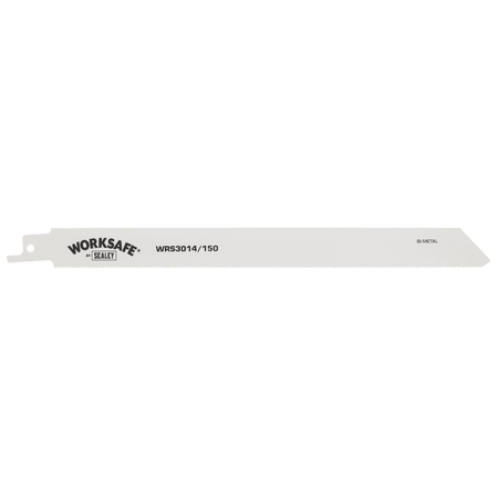 Reciprocating Saw Blade Metal 150mm 18tpi - Pack of 5 Model No-WRS3014/150