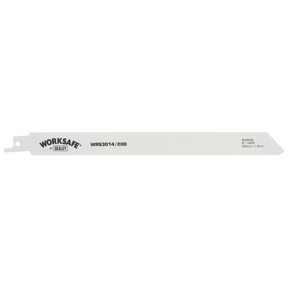 Reciprocating Saw Blade Metal 225mm 18tpi - Pack of 5 Model No-WRS3014/200