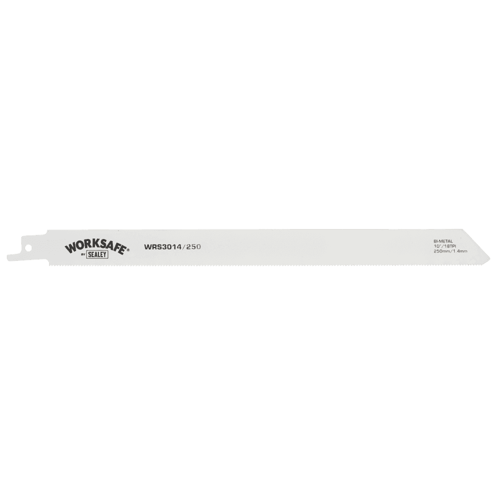 Reciprocating Saw Blade Metal 250mm 18tpi - Pack of 5 Model No-WRS3014/250