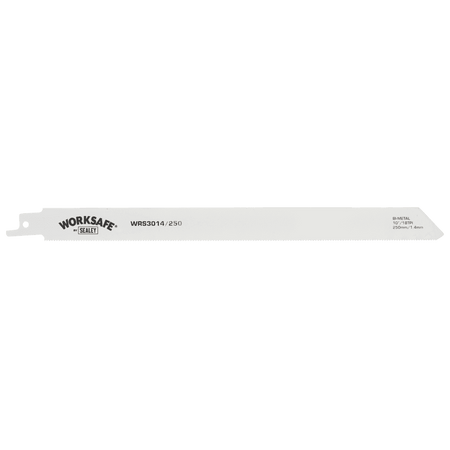 Reciprocating Saw Blade Metal 250mm 18tpi - Pack of 5 Model No-WRS3014/250