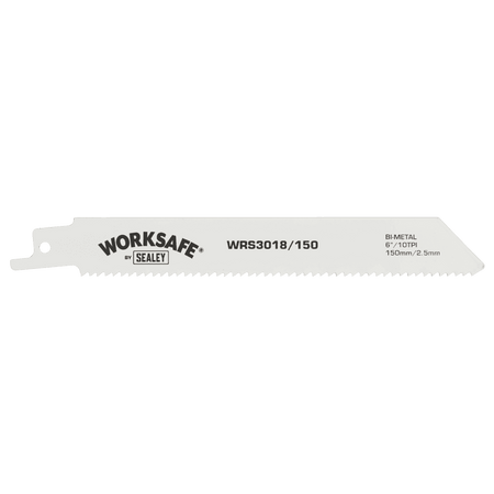 Reciprocating Saw Blade 150mm 10tpi - Pack of 5 Model No-WRS3018/150