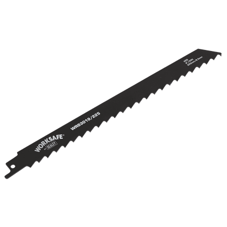 Reciprocating Saw Blade Wood 225mm 3tpi - Pack of 5 Model No-WRS3019/225