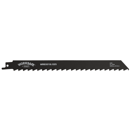 Reciprocating Saw Blade Wood 225mm 3tpi - Pack of 5 Model No-WRS3019/225