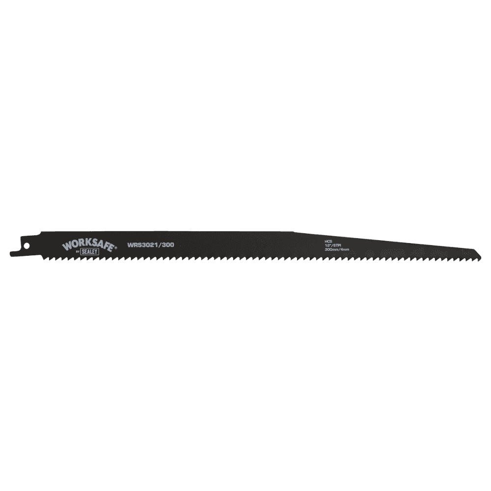 Reciprocating Saw Blade 300mm 6tpi - Pack of 5 Model No-WRS3021/300