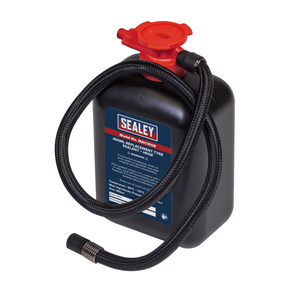 Replacement Tyre Sealant & Hose 450ml : Model No-MAC10SR