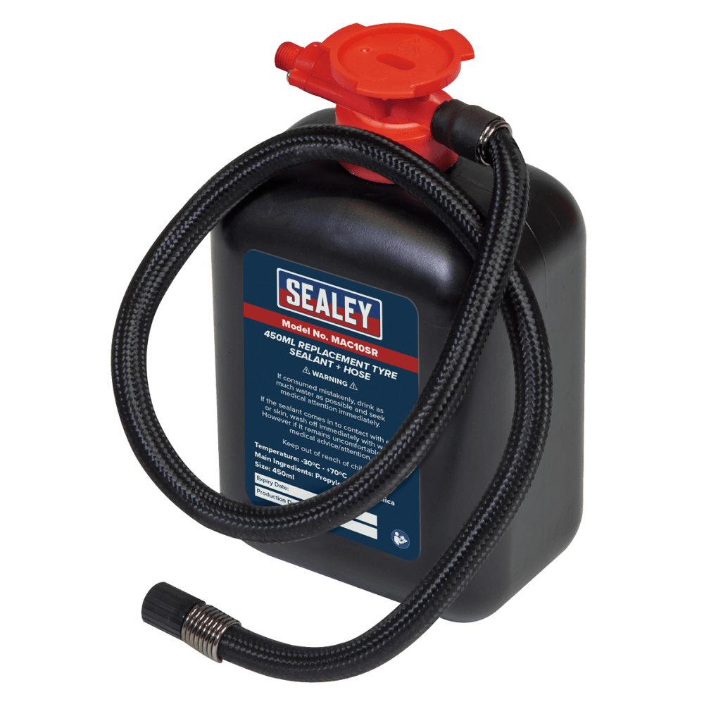 Replacement Tyre Sealant & Hose 450ml : Model No-MAC10SR