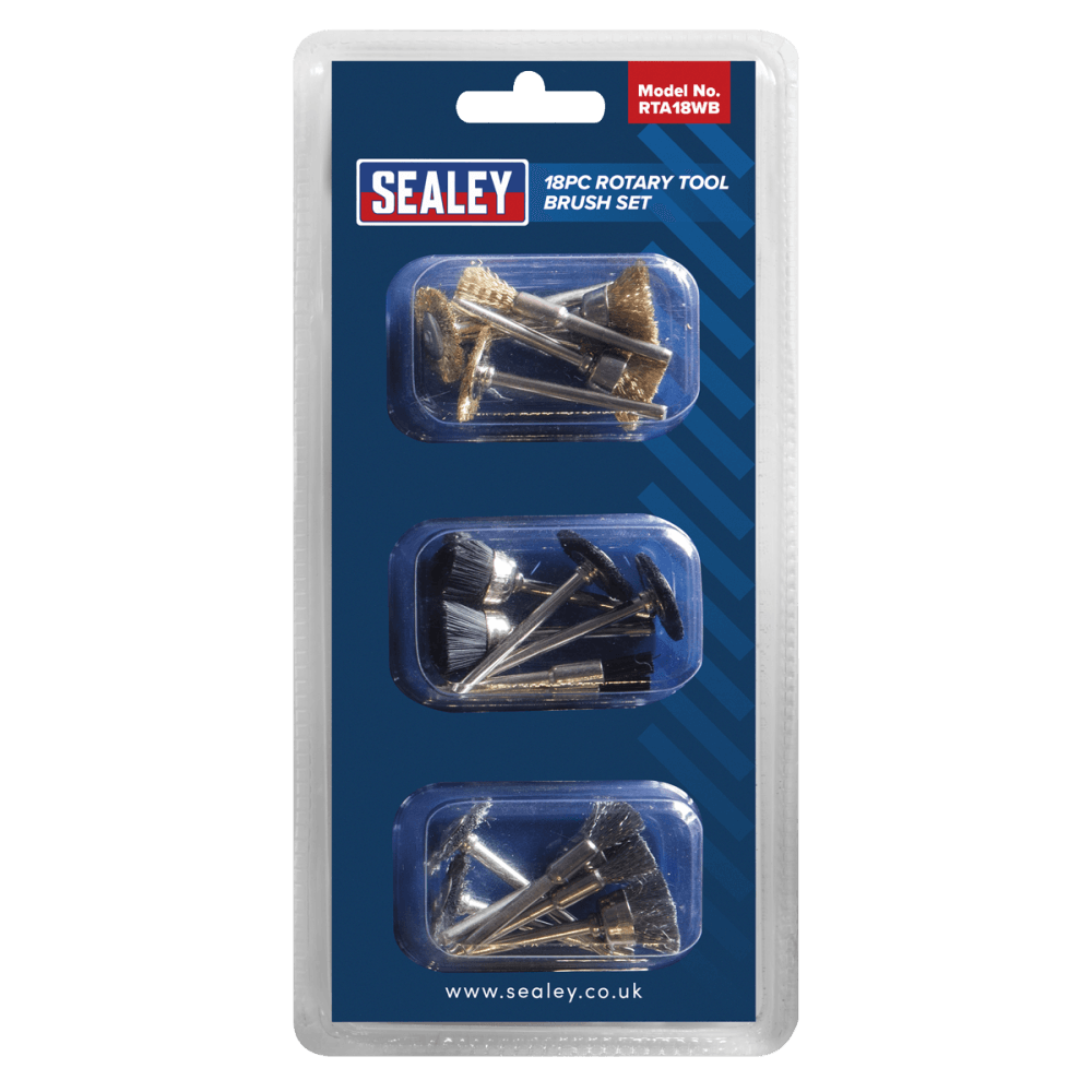 Rotary Tool Brush Set 18pc Model No-RTA18WB