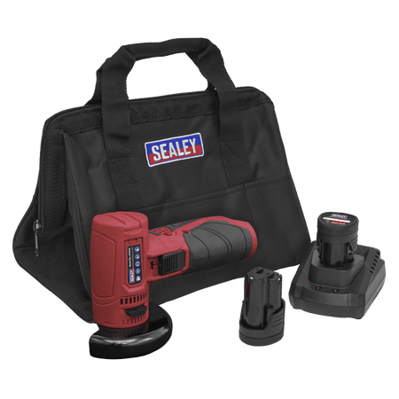 Angle Grinder Kit 76mm 12V Lithium-ion - 2 Batteries Model No-CP1210KIT
