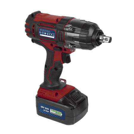 Cordless Impact Wrench 18V 3Ah Lithium-ion 1/2"Sq Drive Model No-CP400LI