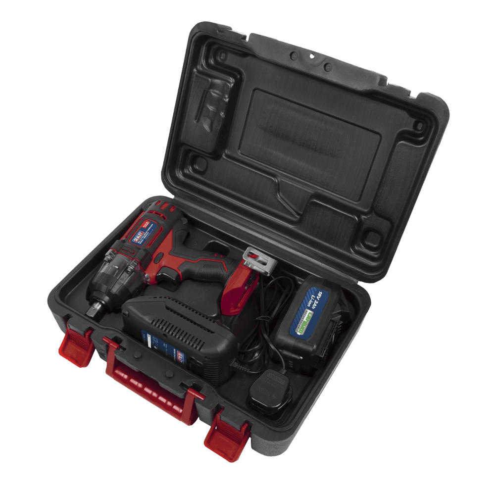 Cordless Impact Wrench 18V 3Ah Lithium-ion 1/2"Sq Drive Model No-CP400LI