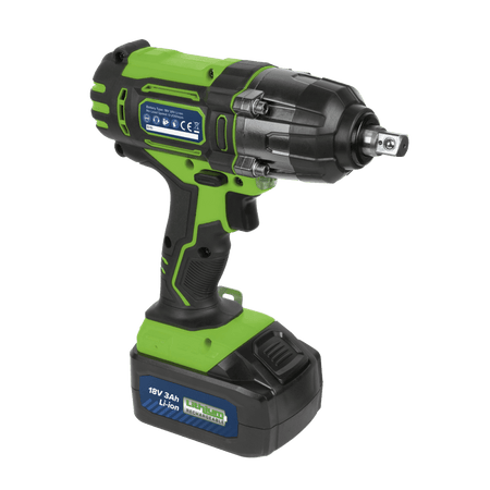 Cordless Impact Wrench 18V 3Ah Lithium-ion 1/2"Sq Drive Hi-Vis Model No-CP400LIHV