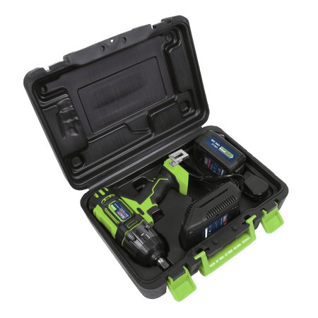 Cordless Impact Wrench 18V 3Ah Lithium-ion 1/2"Sq Drive Hi-Vis Model No-CP400LIHV