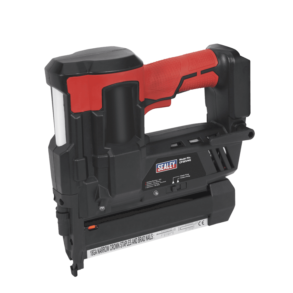 Cordless Nail/Staple Gun 18G 20V Lithium-ion - Body Only Model No-CP20VNG