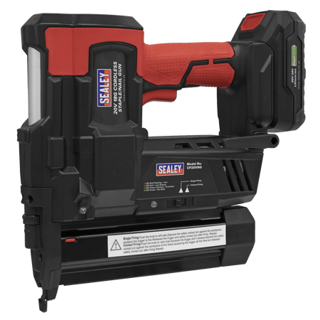 Cordless Nail/Staple Gun 18G 20V Lithium-ion - Body Only Model No-CP20VNG