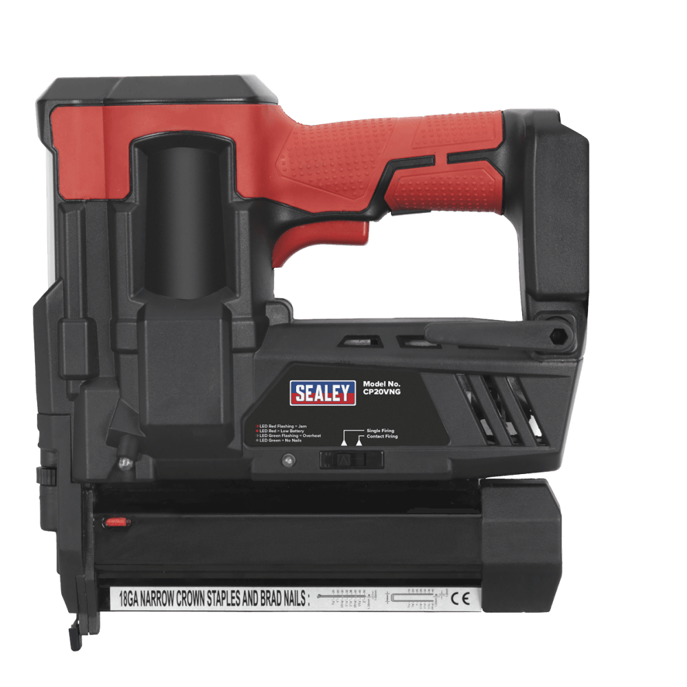 Cordless Nail/Staple Gun 18G 20V Lithium-ion - Body Only Model No-CP20VNG