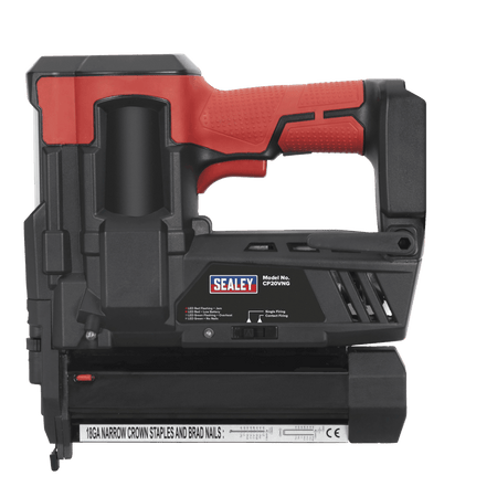 Cordless Nail/Staple Gun 18G 20V Lithium-ion - Body Only Model No-CP20VNG
