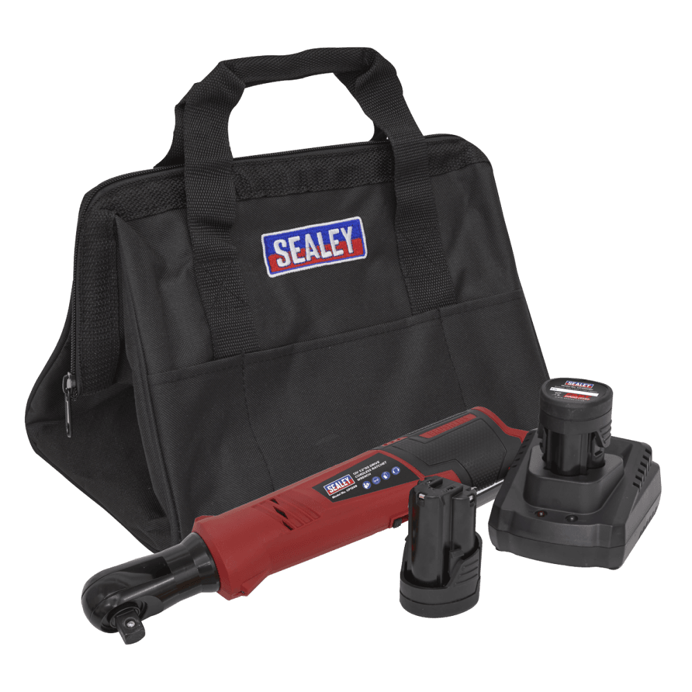 Cordless Ratchet Wrench 1/2"Sq Drive 12V Lithium-ion - 2 Batteries Model No-CP1209KIT