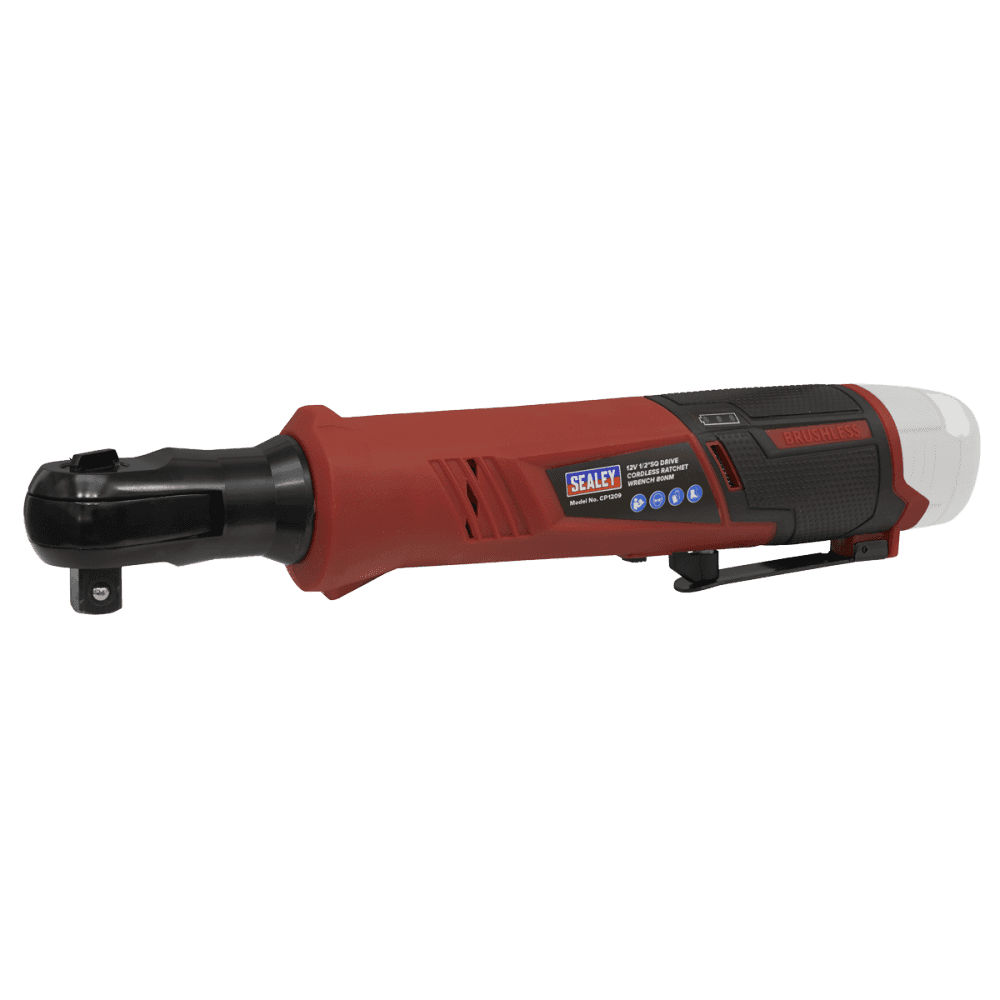 Cordless Ratchet Wrench 1/2"Sq Drive 12V Lithium-ion - 2 Batteries Model No-CP1209KIT