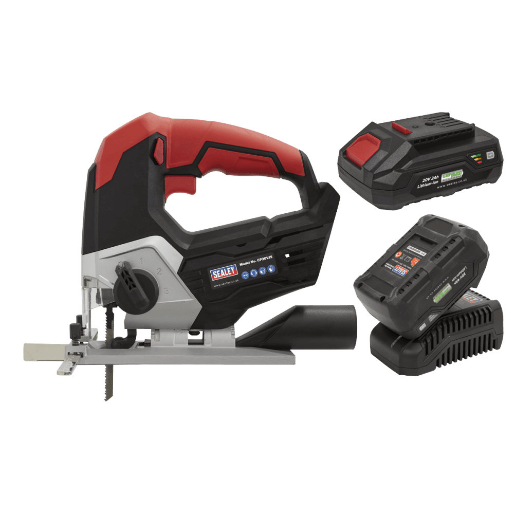 Cordless Jigsaw Kit 20V - 2 Batteries Model No-CP20VJSKIT
