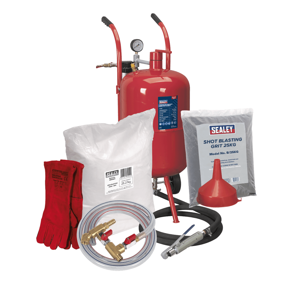 Shot & Soda Blasting Kit Model No-SBKITA