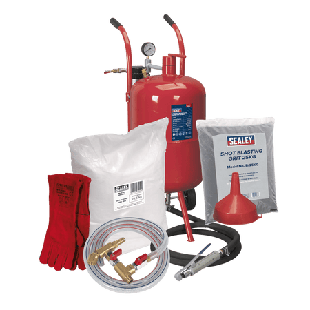 Shot & Soda Blasting Kit Model No-SBKITA