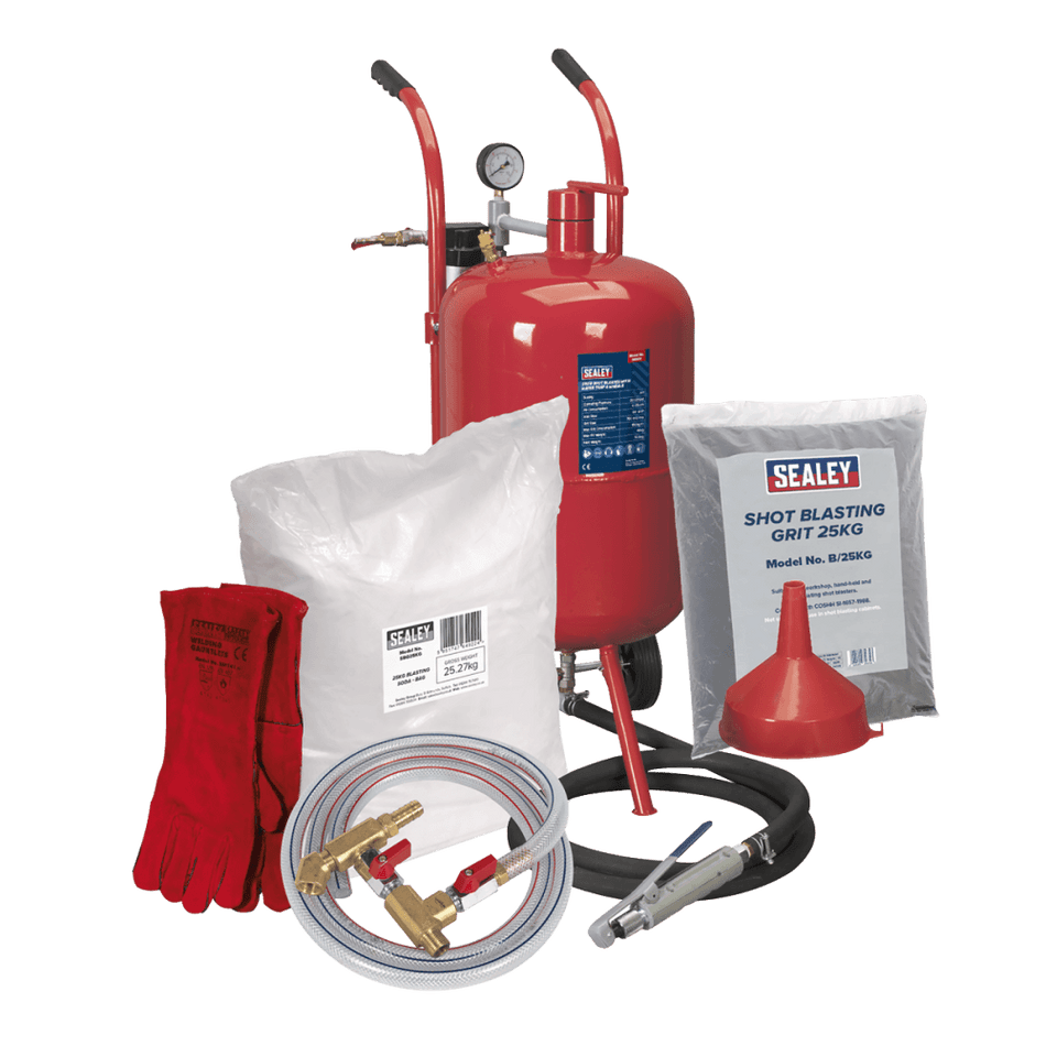 Shot & Soda Blasting Kit Model No-SBKITA