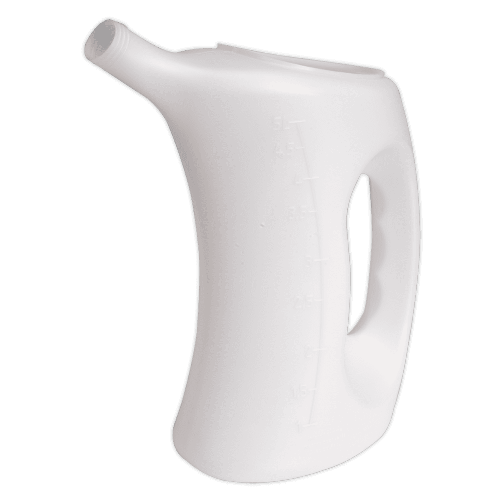 Sealey Measuring Jug with Rigid Spout 5ltr Model No-J5