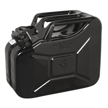 Sealey Jerry Can 10ltr - Black Model No-JC10B