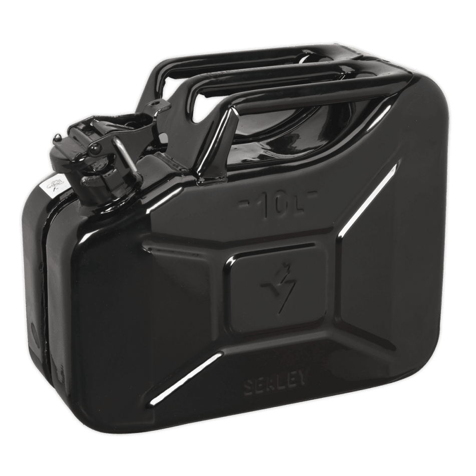 Sealey Jerry Can 10ltr - Black Model No-JC10B