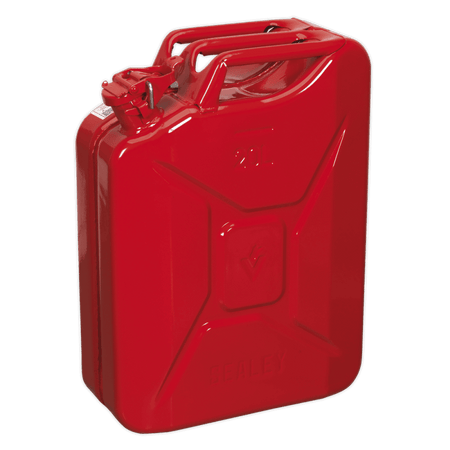 Sealey Jerry Can 20ltr - Red Model No-JC20