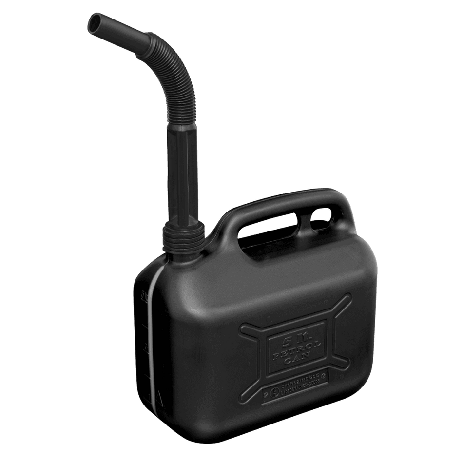 Sealey Fuel Can 5ltr - Black Model No-JC5B