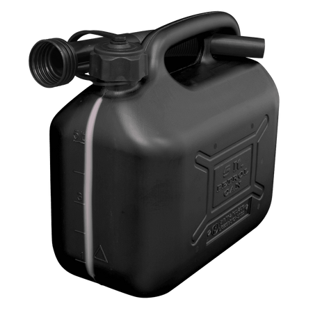 Sealey Fuel Can 5ltr - Black Model No-JC5B