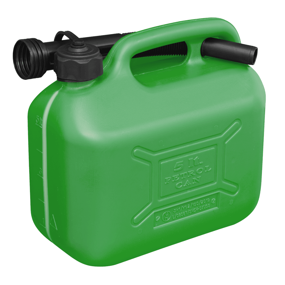 Sealey Fuel Can 5ltr - Green Model No-JC5G
