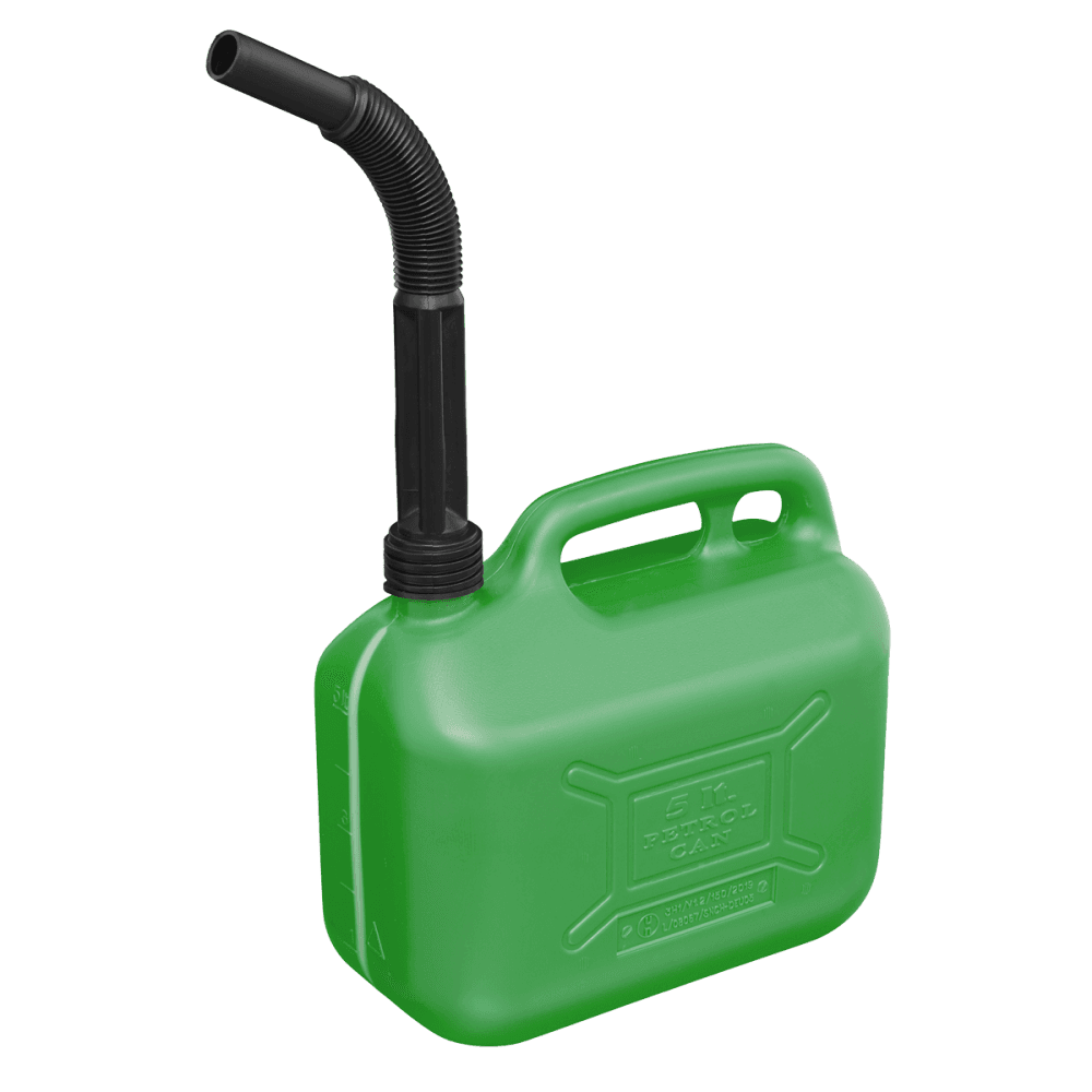 Sealey Fuel Can 5ltr - Green Model No-JC5G