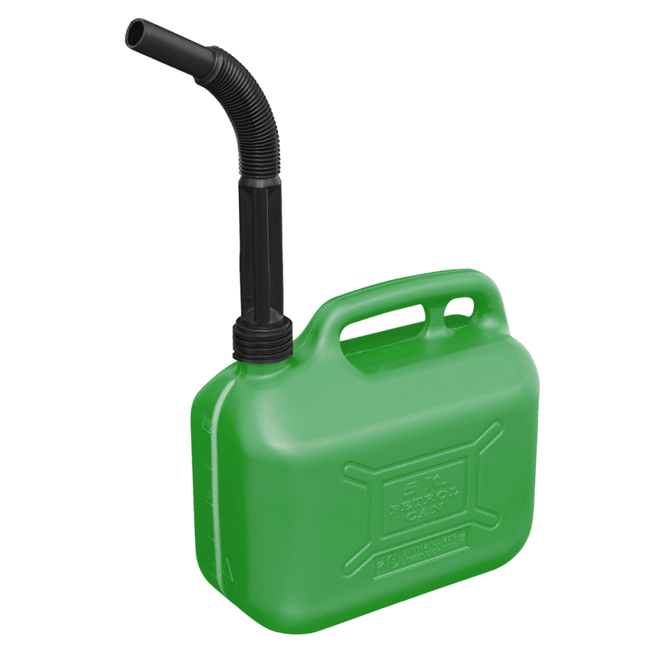 Sealey Fuel Can 5ltr - Green Model No-JC5G